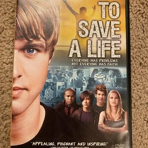 To Save A Life DVD